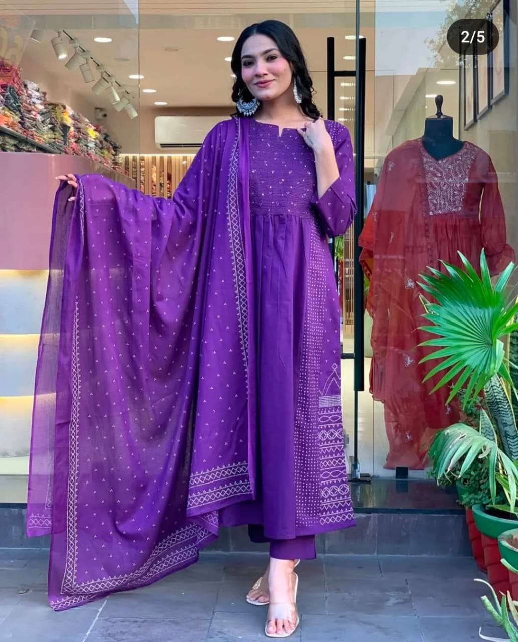 MF PIC & CHOOSE COLECTION COTTON FANCY DESIGNER READY MADE SUIT