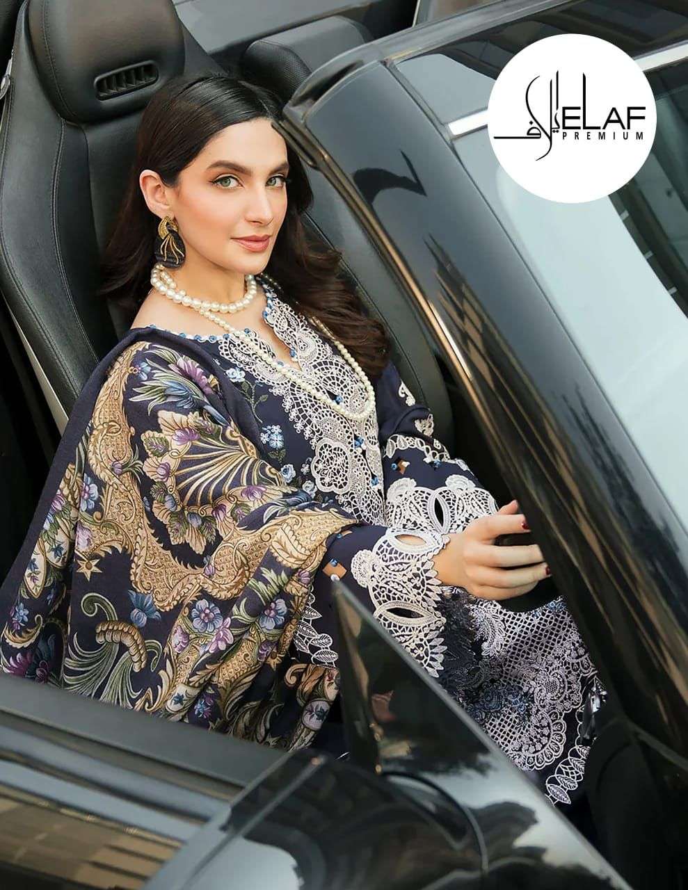 ELAF VOL 1 COTTON DIGITAL KARACHI PRINT STYLE PRINT SUIT