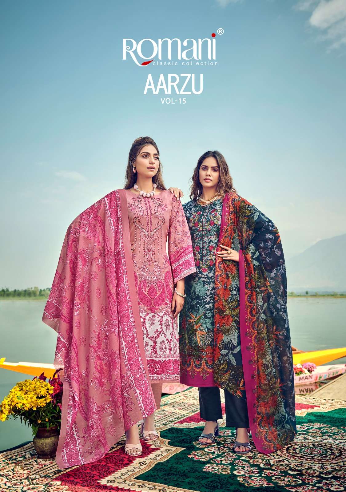 ROMANI AARZU VOL 15 COTTON DIGITAL PRINTS SALWAR SUIT
