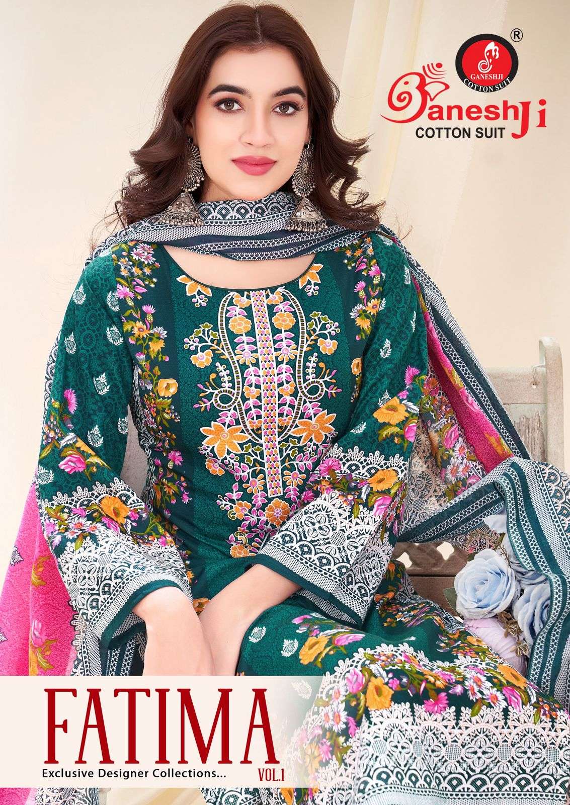 GANESHJI COTTON SUIT FATIMA COTTON DIGITAL PRINT SALWAR SUIT
