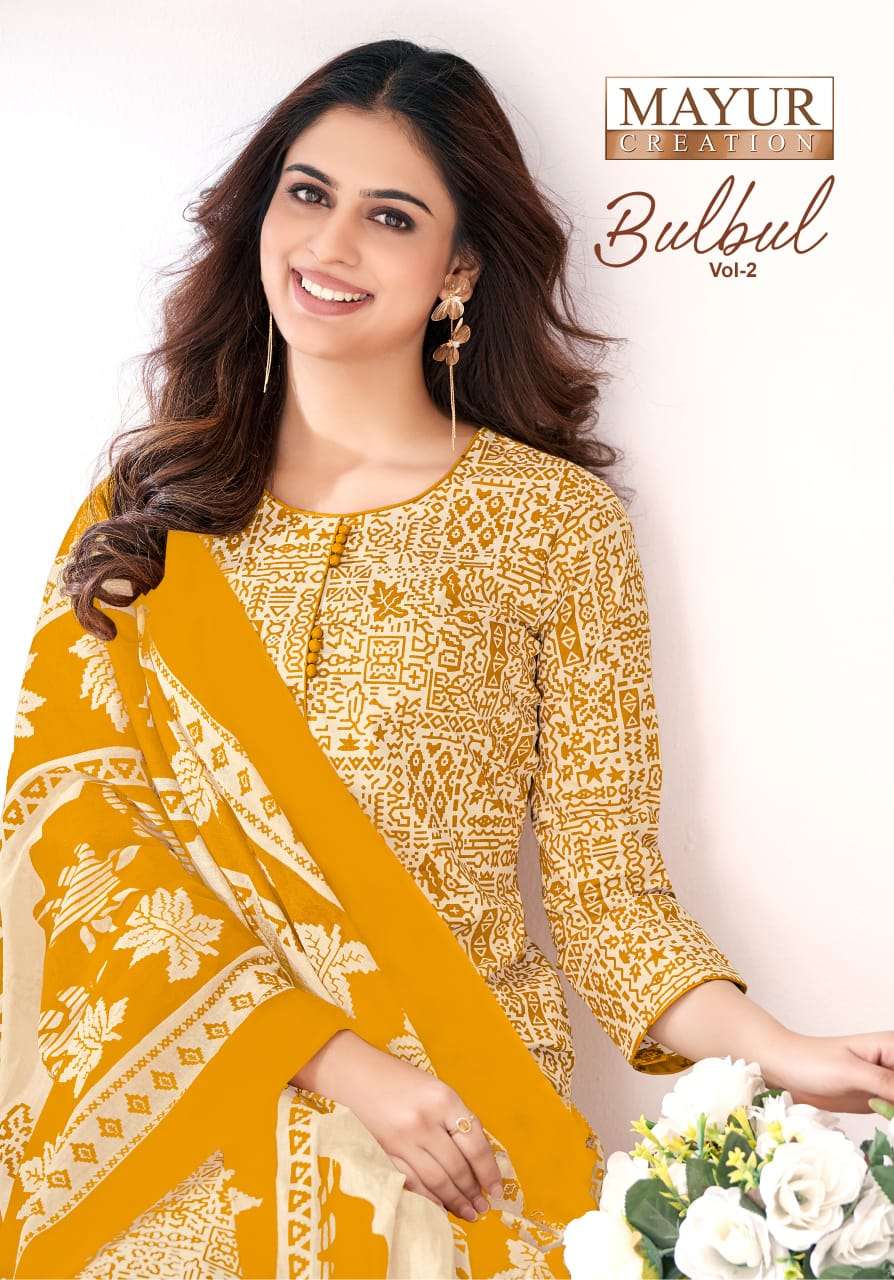 MAYUR CREATION  BULBUL VOL 2 STITCH COLLECTION 