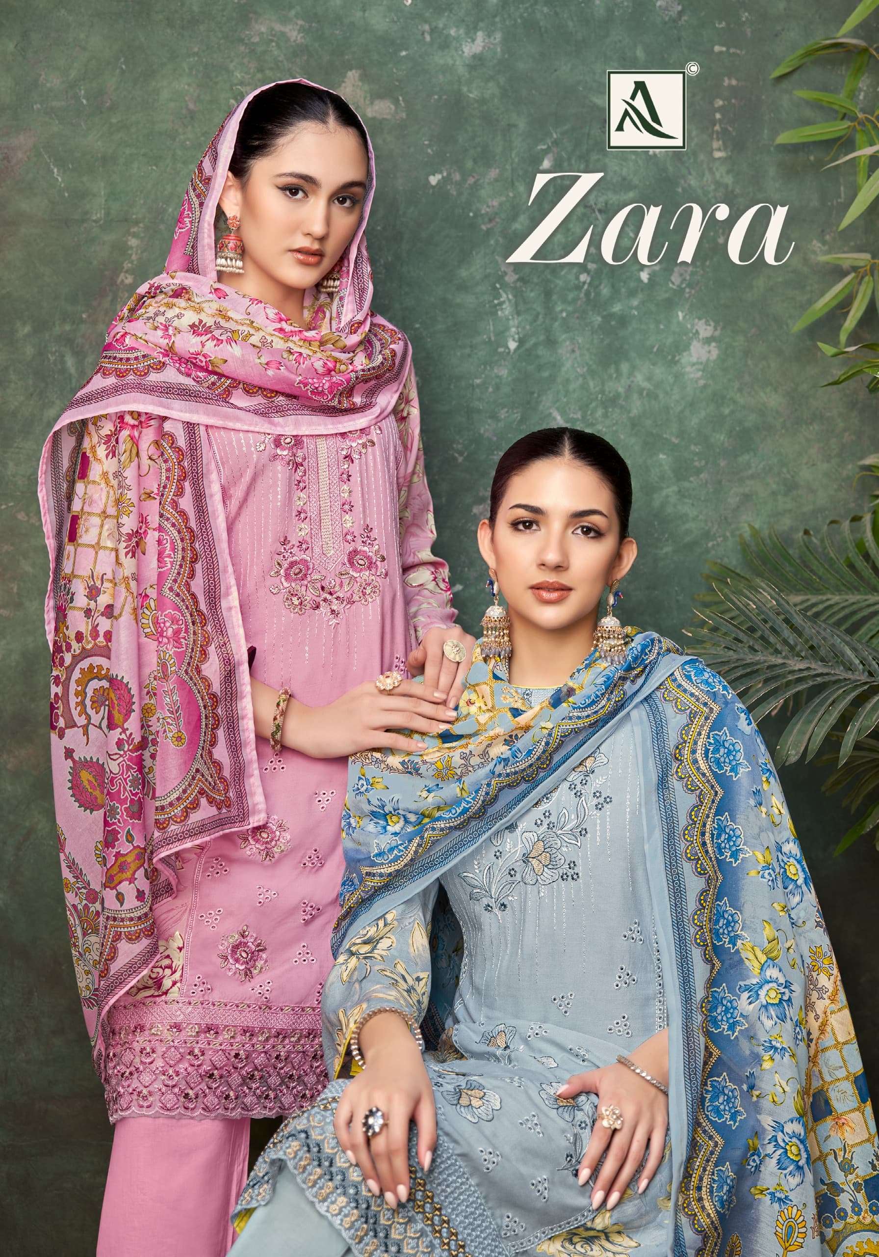 ALOK SUITS ZARA VISCOSE FANCY DESIGNER WORK SUIT