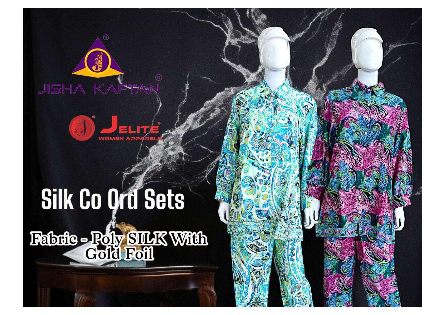 JELITE JISHA SILK CO-ORD SET