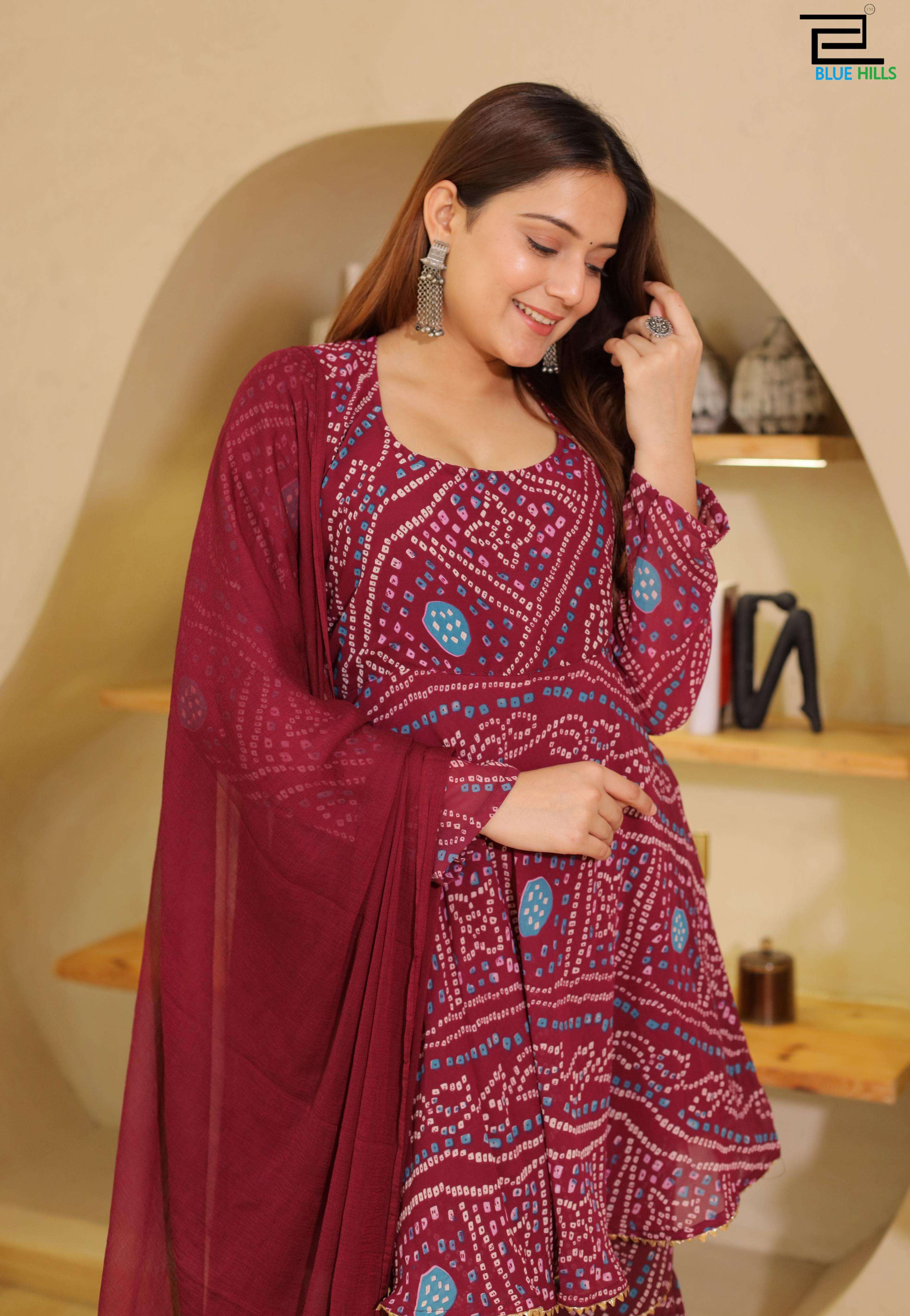 BLUE HILLS FESTIVAL SEASON FANCY DESIGNER PARTY WEAR SHARARA SUIT
