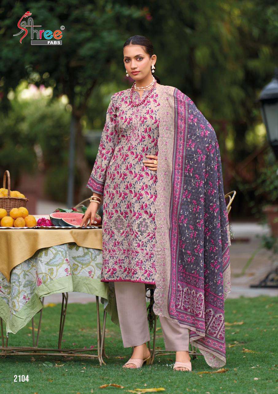 SHREE FABS BIN SAEED LAWN COLLECTION VOL 21 READY MADE COLLECTION 