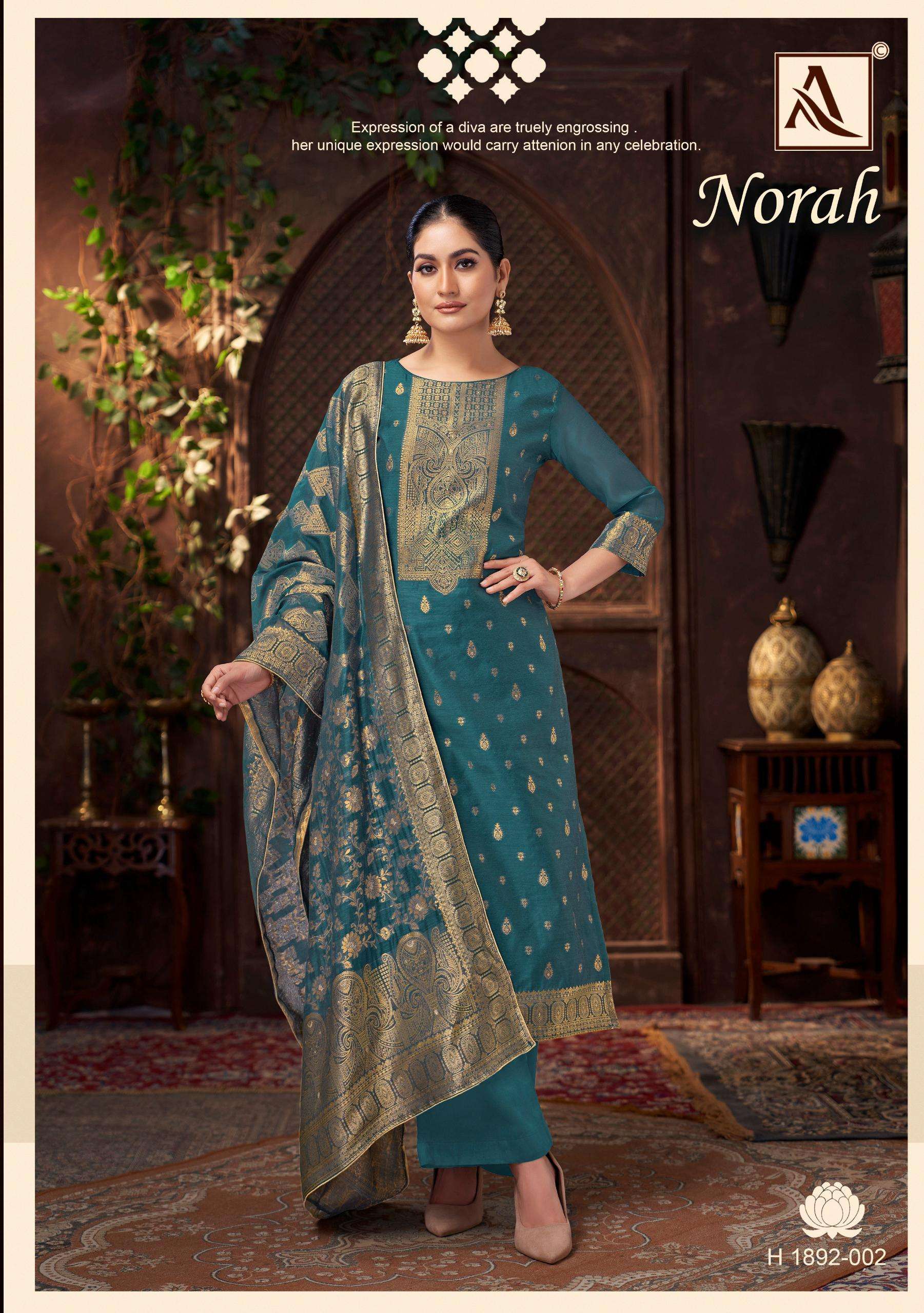 ALOK SUITS NORAH JACQUARD DESIGNER WORK LADIES SUIT