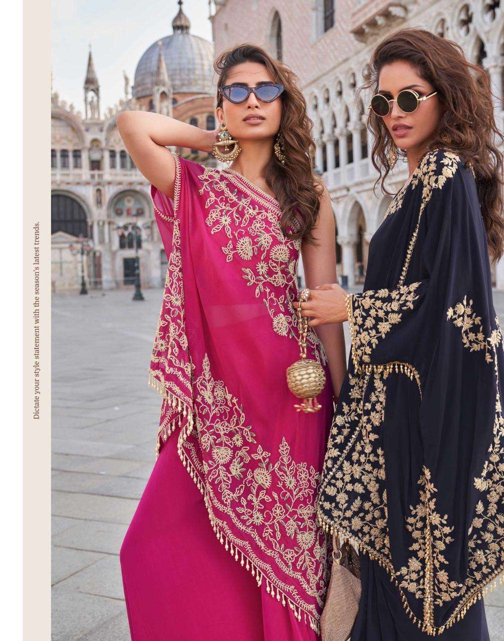 SAYURI DESIGNER CROWN HEAVY BEAUTIFUL DESIGNER LOOK STYLISH PARTY WEAR DRESS