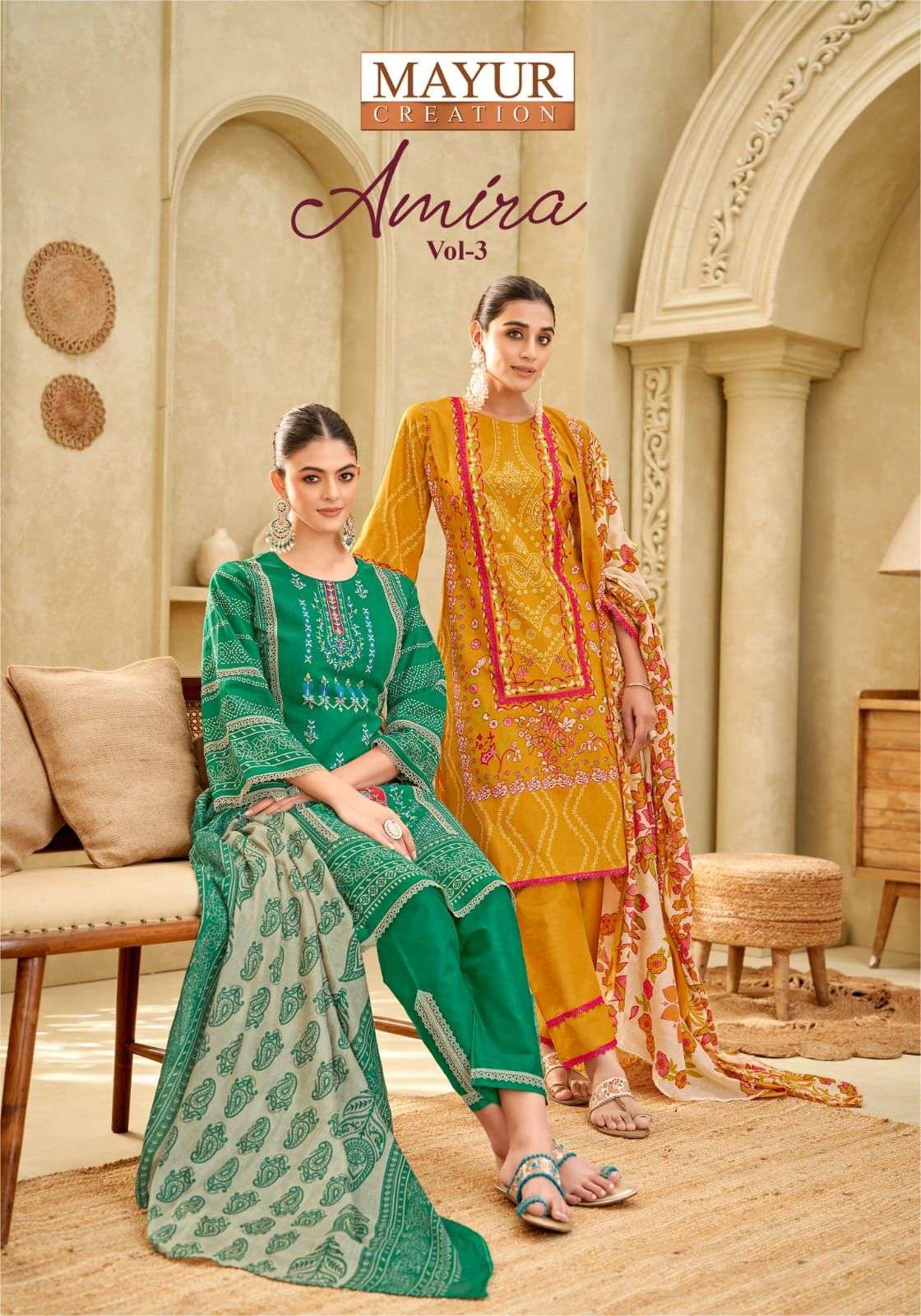 MAYUR CREATION AMIRA VOL 3 COTTON DIGITAL PRINTS SALWAR SUIT