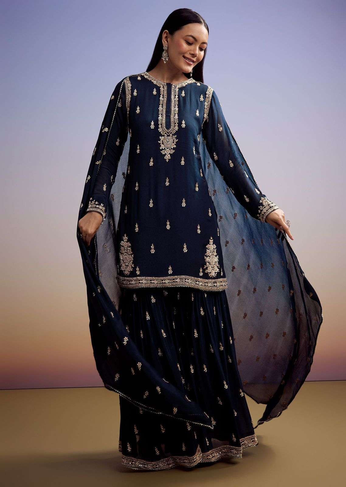 LG 2058 HEAVY BEAUTIFUL DESIGNER LOOK WEDDING FUNCTION WEAR SUIT