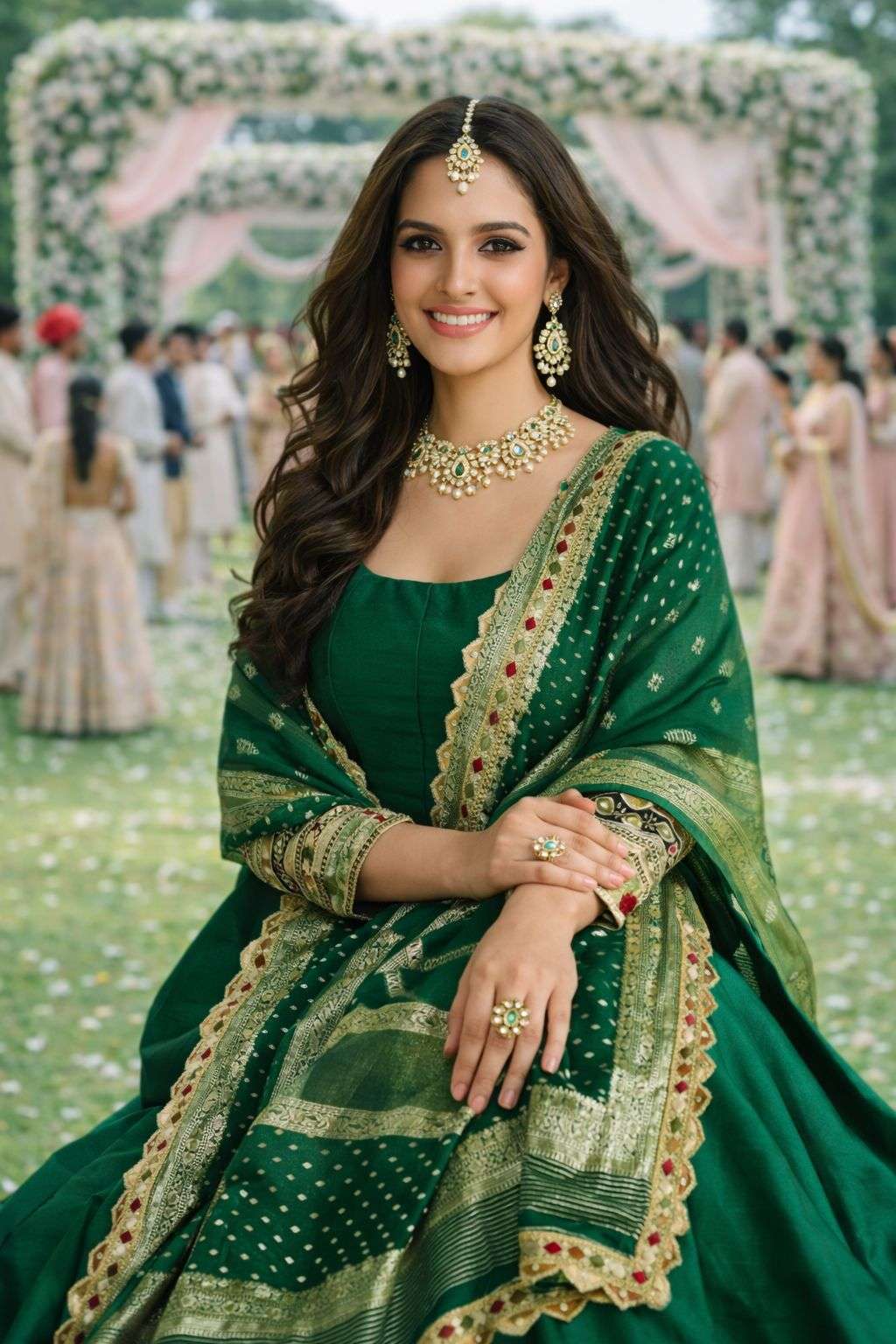 MRUDANGI KALKI SILK JACQUARD DESIGNER PARTY WEAR ANARKALI GOWN DRESS 