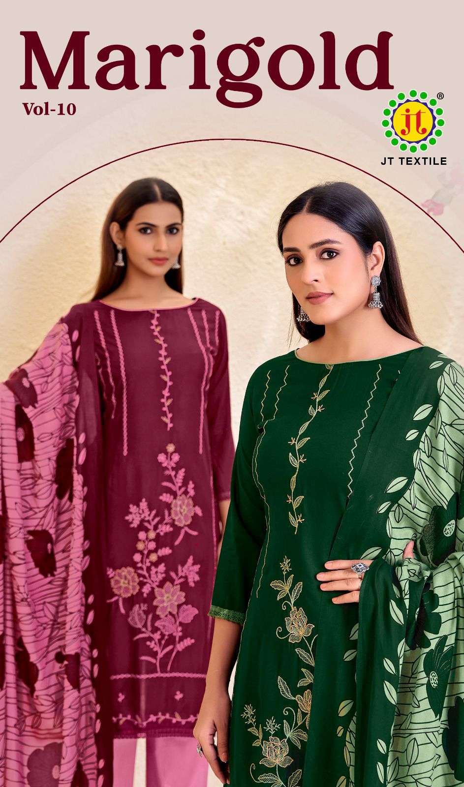 JT MARIGOLD VOL 10 RAYON FANCY WORKS SUIT