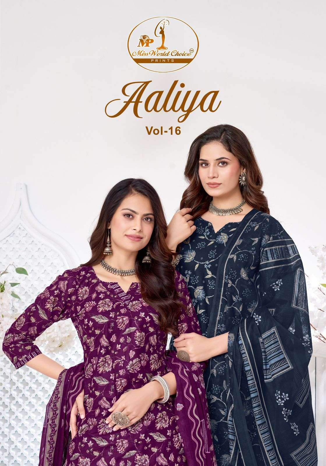 MISS WORLD CHOICE AALIYA VOL 16 COTTON READY MADE PATIYALA SUIT