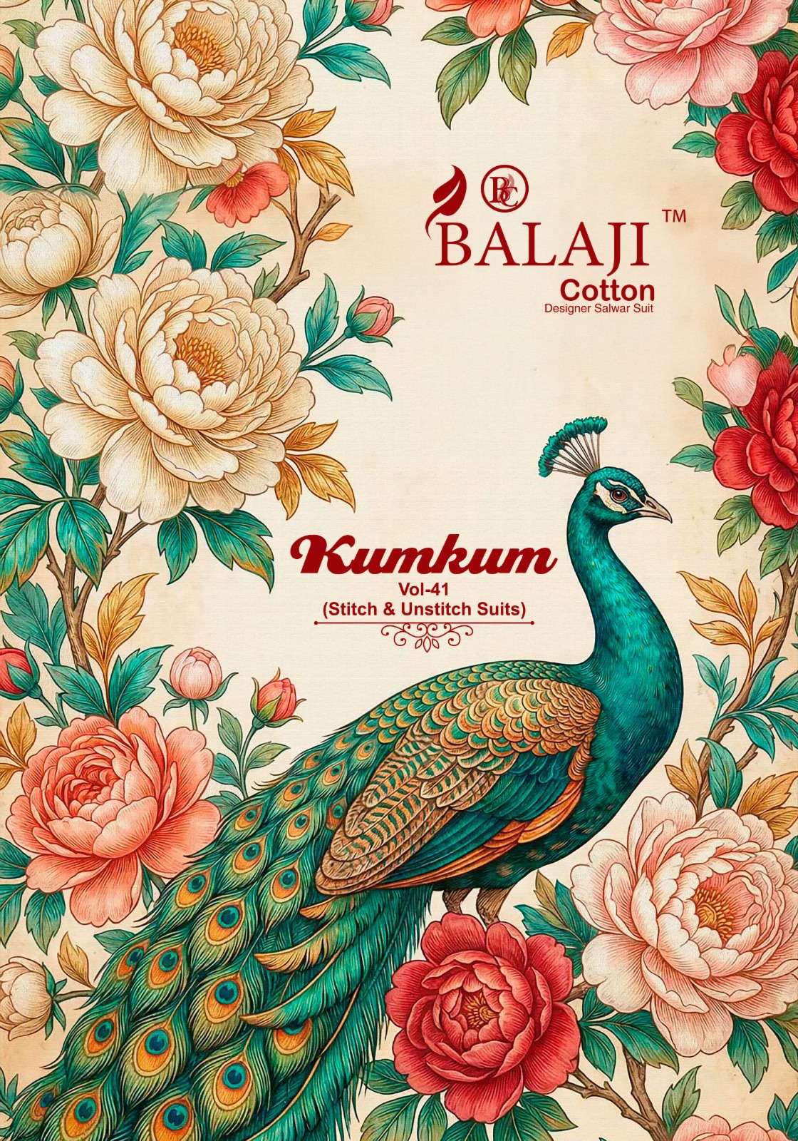 BALAJI COTTON KUMKUM VOL 41 READY MADE COLLECTION 