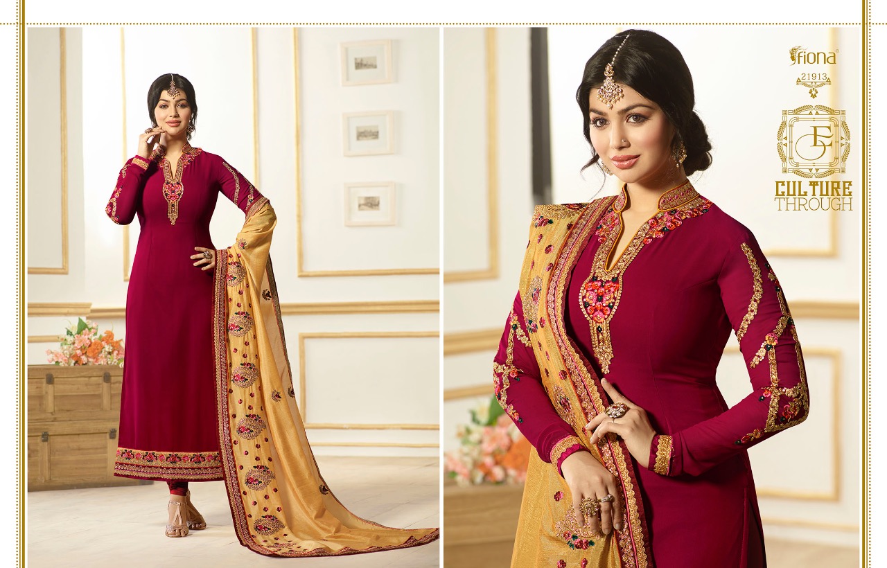 Ayesha Takia Vol 24 Fiona Wedding Wear Designer Salwar Suits With Exclusive Designs