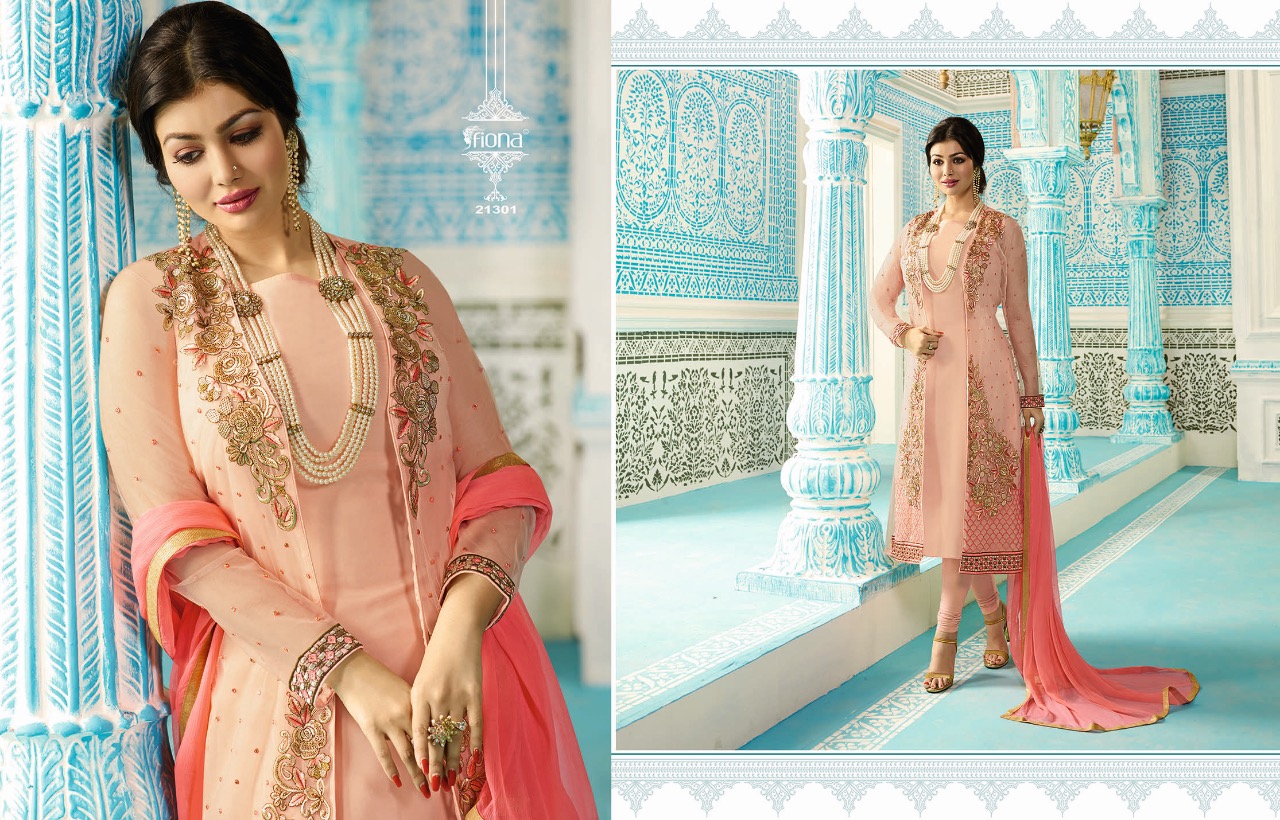 Ayesha Vol 19 Fiona Wedding Wear Desginer Georgette Fabric Salwar Suits