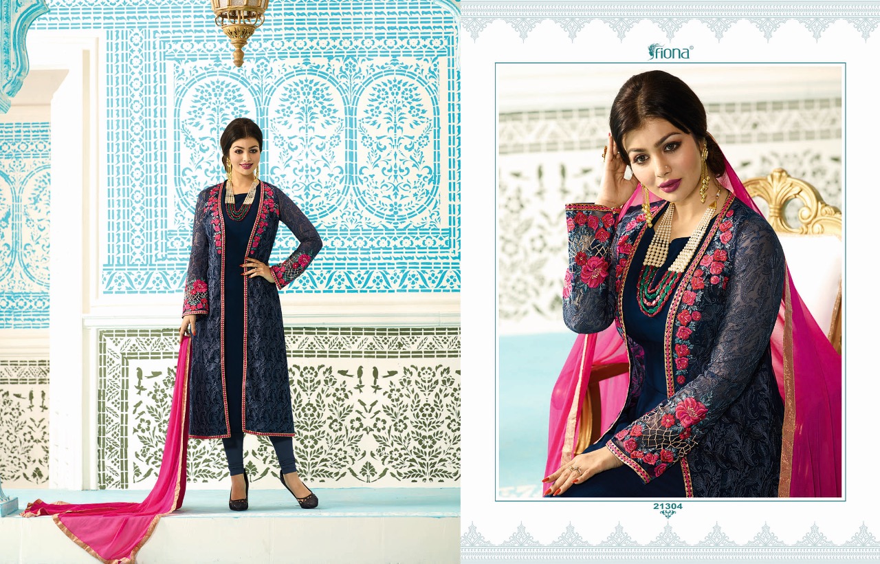 Ayesha Vol 19 Fiona Wedding Wear Desginer Georgette Fabric Salwar Suits