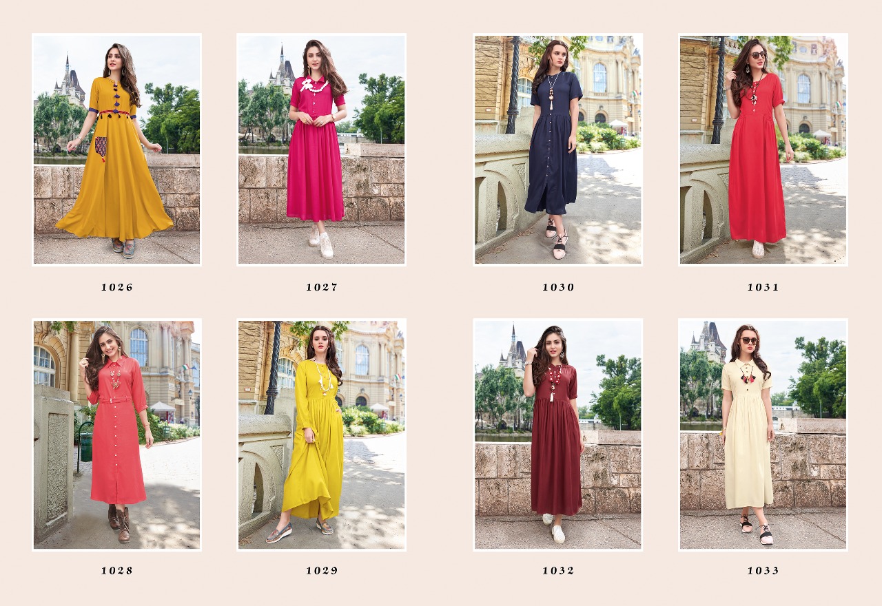 Eba Vol 4 Eba Lifestyle Rayon Kurti Wholesale Price At Surat