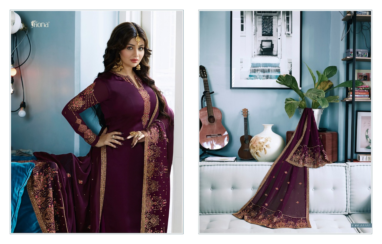 Ayesha Heavy Dupatta Fiona Wedding Wear Salwar Suits Wholesaler In Surat
