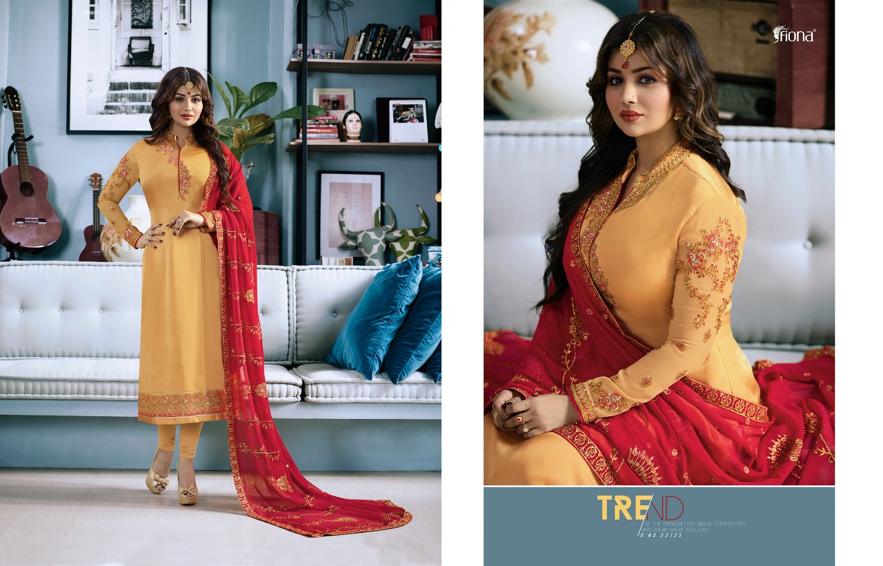 Ayesha Heavy Dupatta Fiona Wedding Wear Salwar Suits Wholesaler In Surat