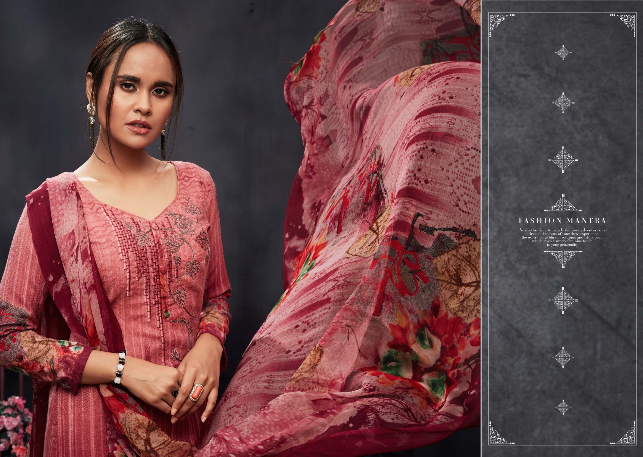 Alisha Sargam Prints Pashmina Salwar Kameez Dealer Wholesaler