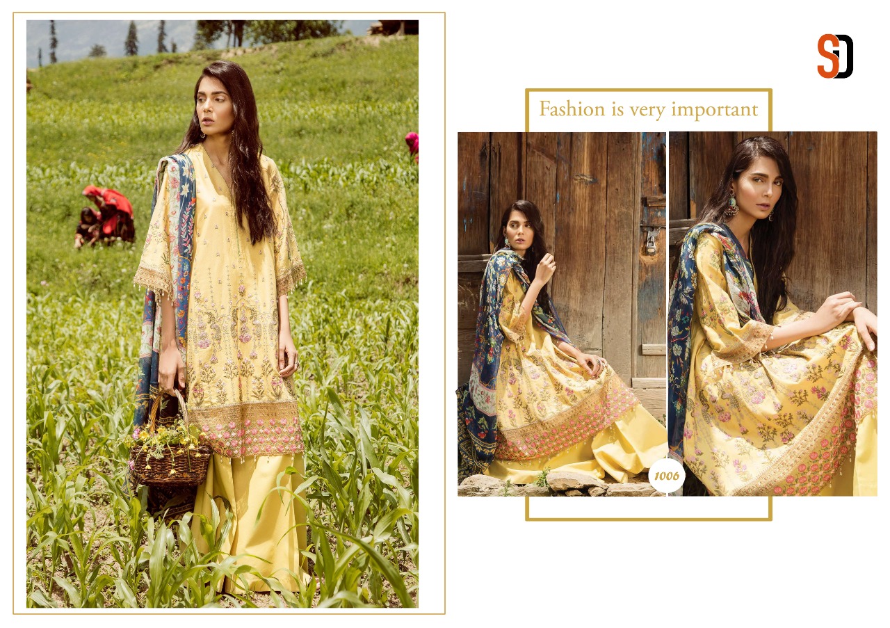 Farnaz Shraddha Designer Cotton Pakistani Salwar Suits Wholesaler Surat