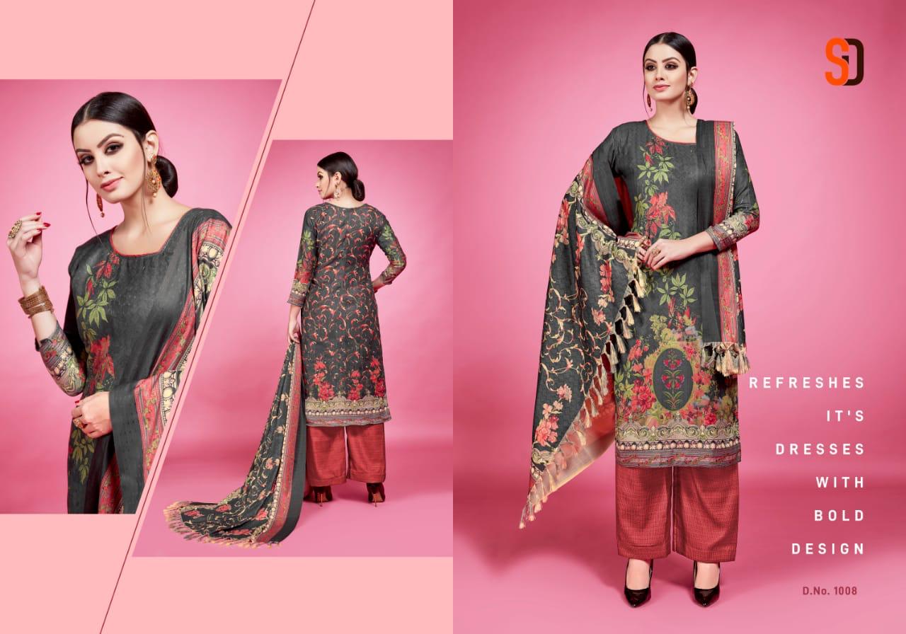 Betro Fashion Shraddha Designer Casual Wear Pashmina Printed Dress Wholesale Dealer