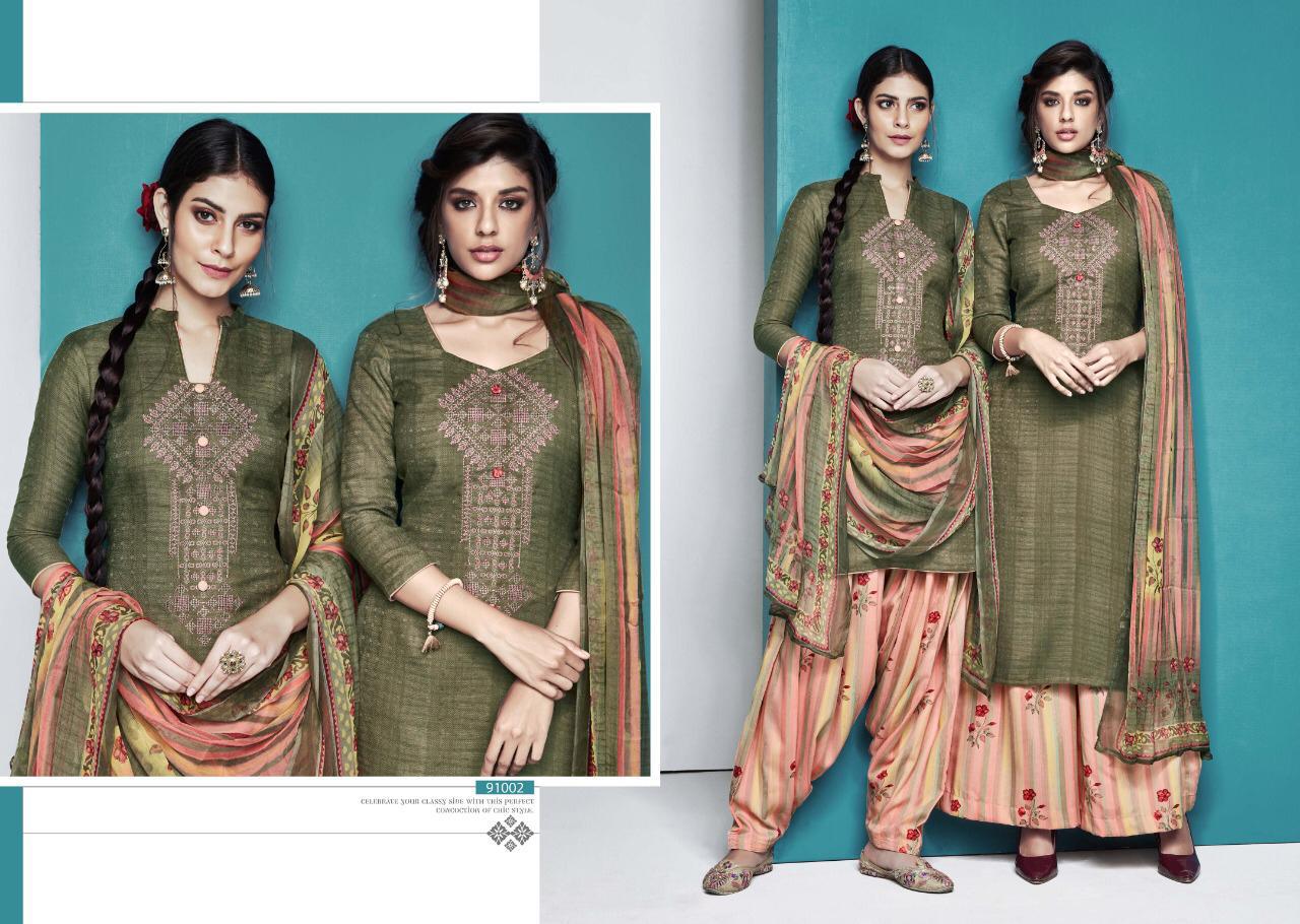 Dazzle Sargam Prints Pashmina Designer Work Dress Materials At Wholesale Price In Surat