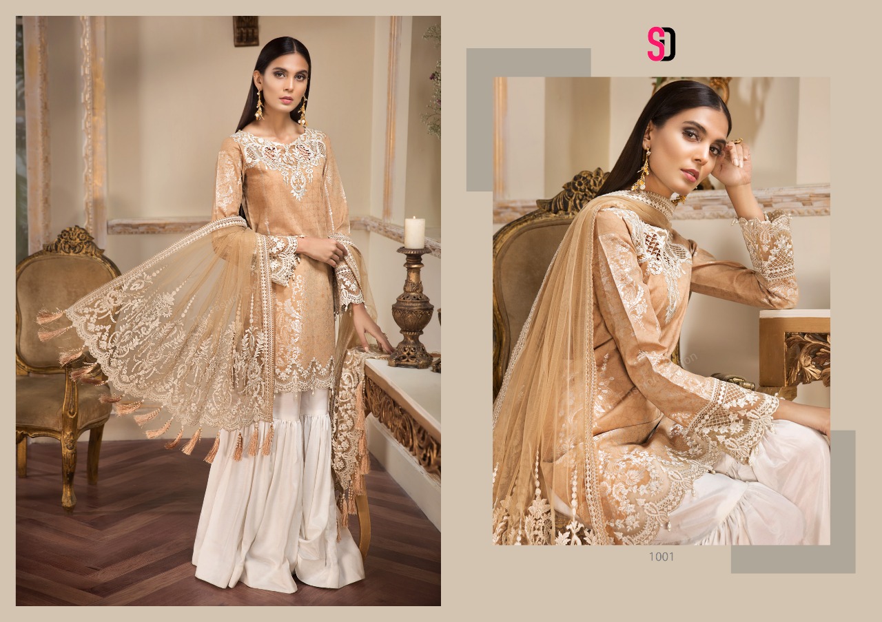 Shraddha Designer Anaya  Cotton Fabric With Embroidery Work Suits Pakistani Colletcion Wholesale Rate