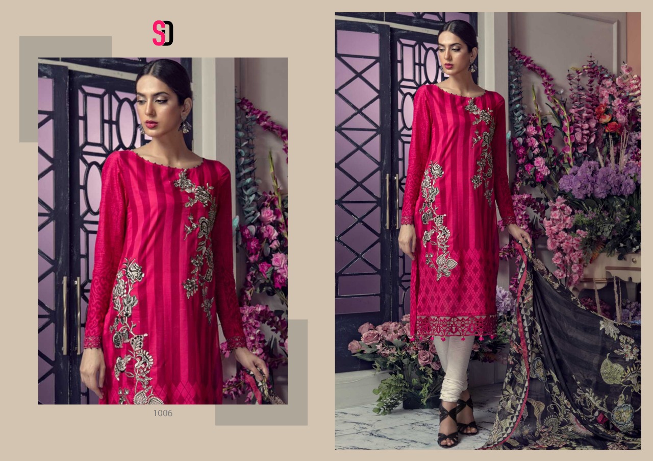 Shraddha Designer Anaya  Cotton Fabric With Embroidery Work Suits Pakistani Colletcion Wholesale Rate