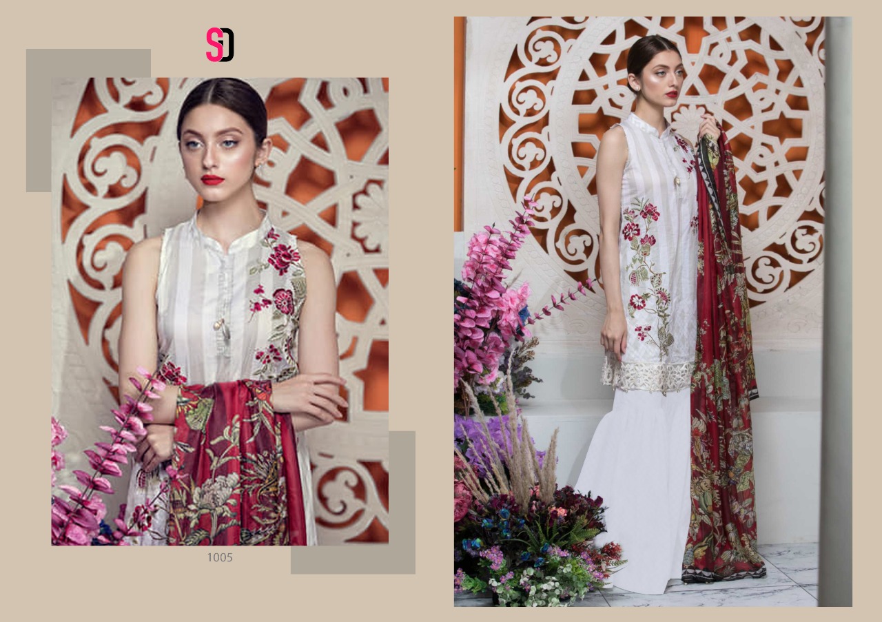 Shraddha Designer Anaya  Cotton Fabric With Embroidery Work Suits Pakistani Colletcion Wholesale Rate
