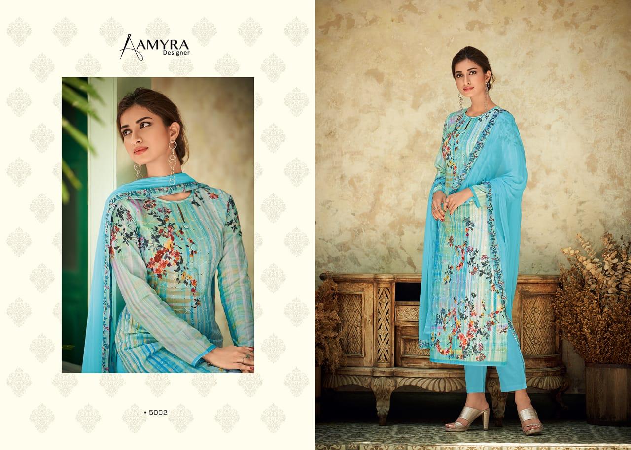 Amyra Designer Noshaba Cotton Salwar Suit Wholesale Rate