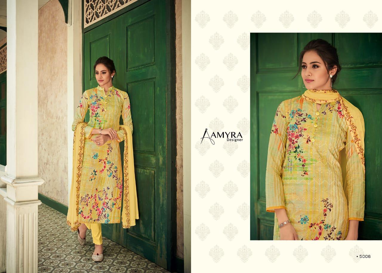 Amyra Designer Noshaba Cotton Salwar Suit Wholesale Rate
