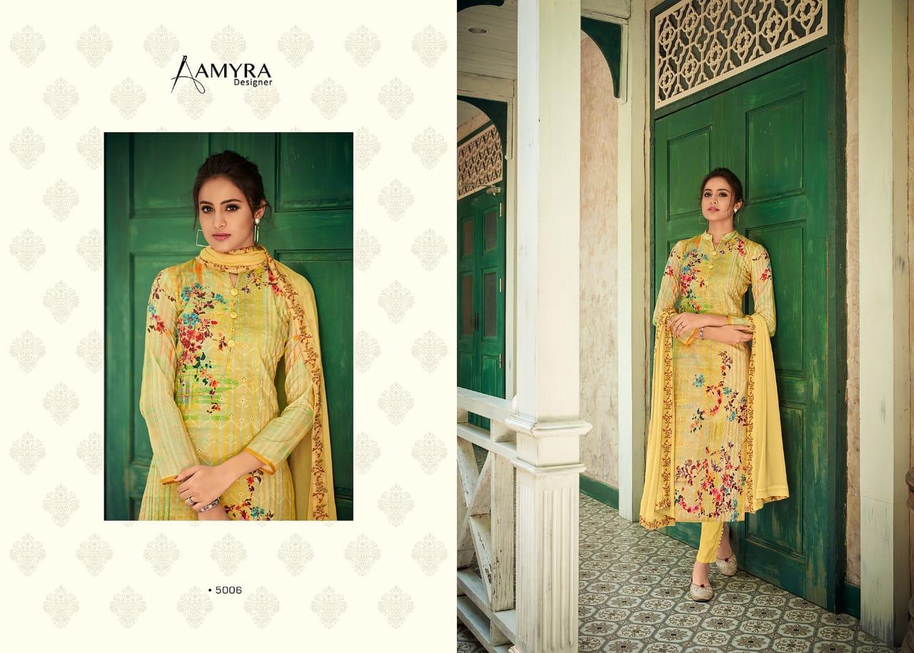Amyra Designer Noshaba Cotton Salwar Suit Wholesale Rate