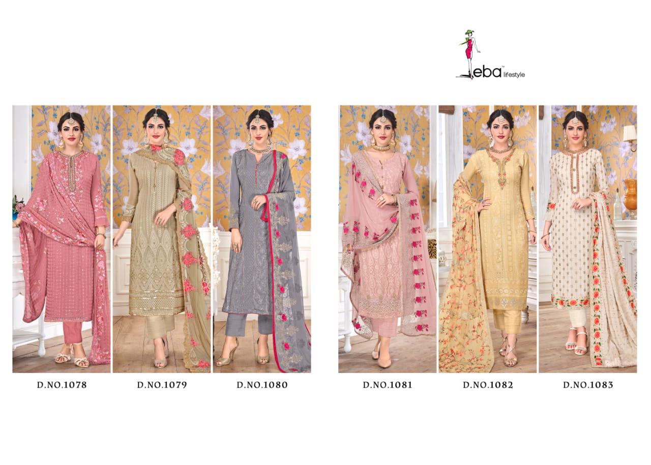 Eba Life Style Hurma Vol 15 Wedding Collection Suits Online Seller
