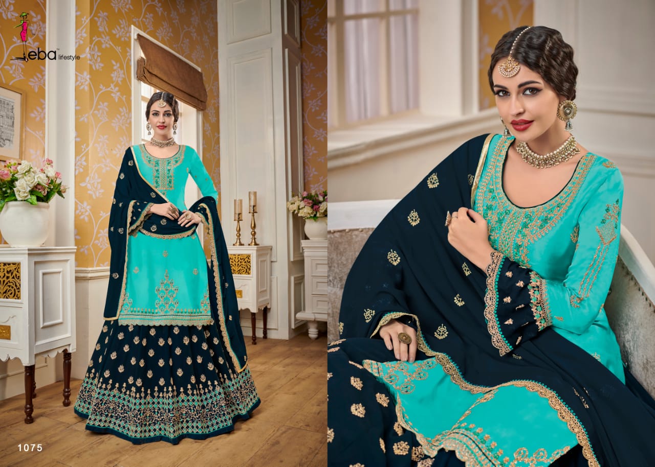 Eba Lifestyle Hurma Vol 14 Heavy Bridal Lehnga Style
