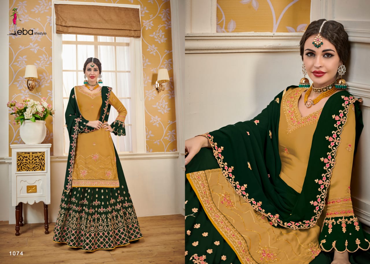 Eba Lifestyle Hurma Vol 14 Heavy Bridal Lehnga Style