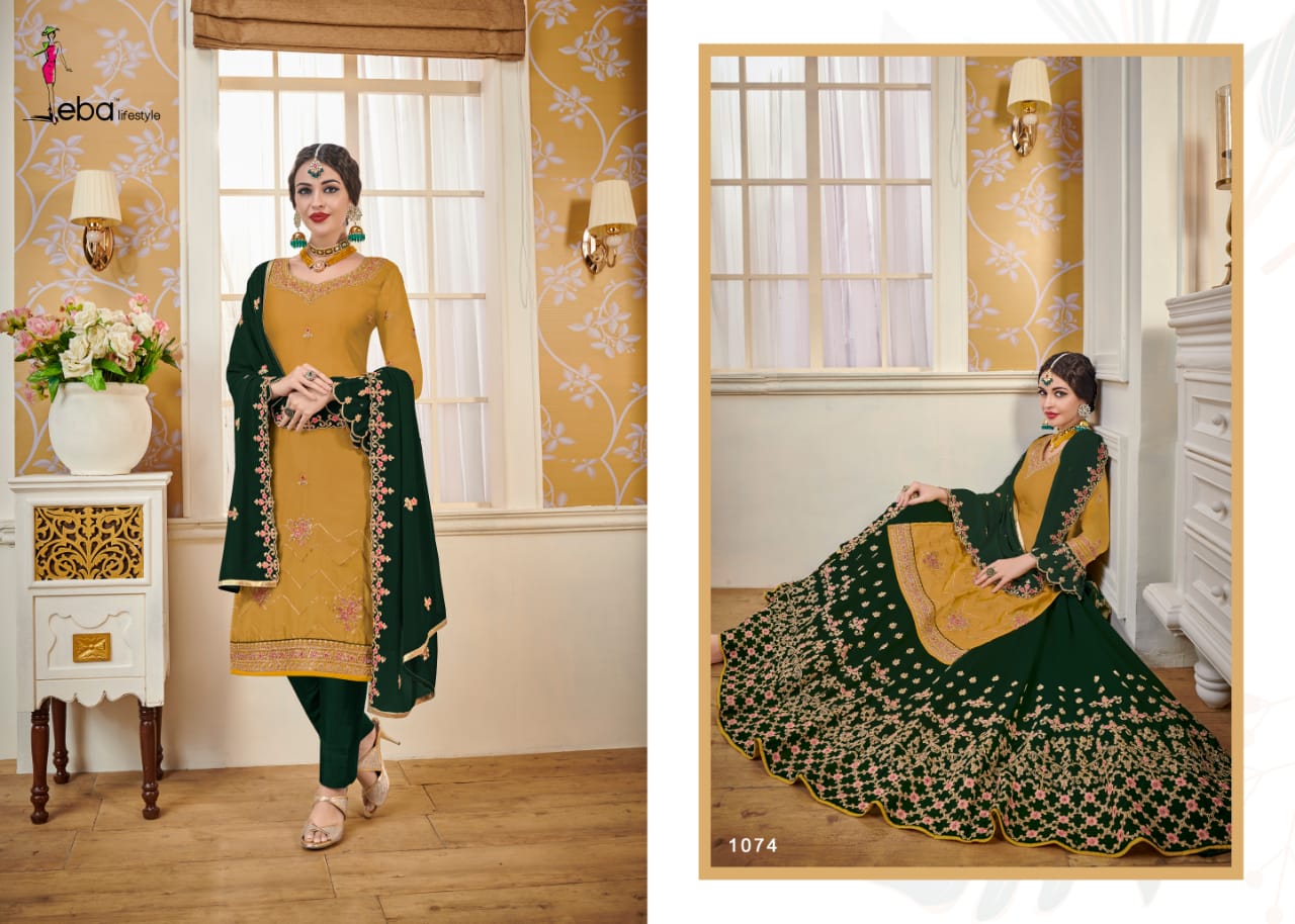 Eba Lifestyle Hurma Vol 14 Heavy Bridal Lehnga Style