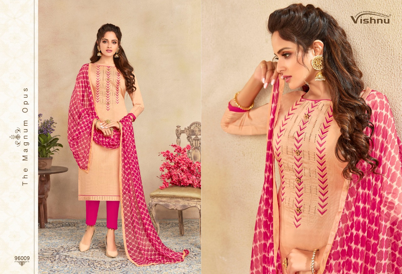 Vishnu Impex Presents Dermy Cool Vol 14 South Cotton Dress Materilas