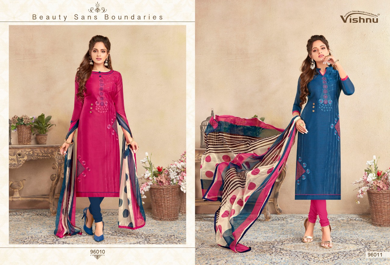 Vishnu Impex Presents Dermy Cool Vol 14 South Cotton Dress Materilas