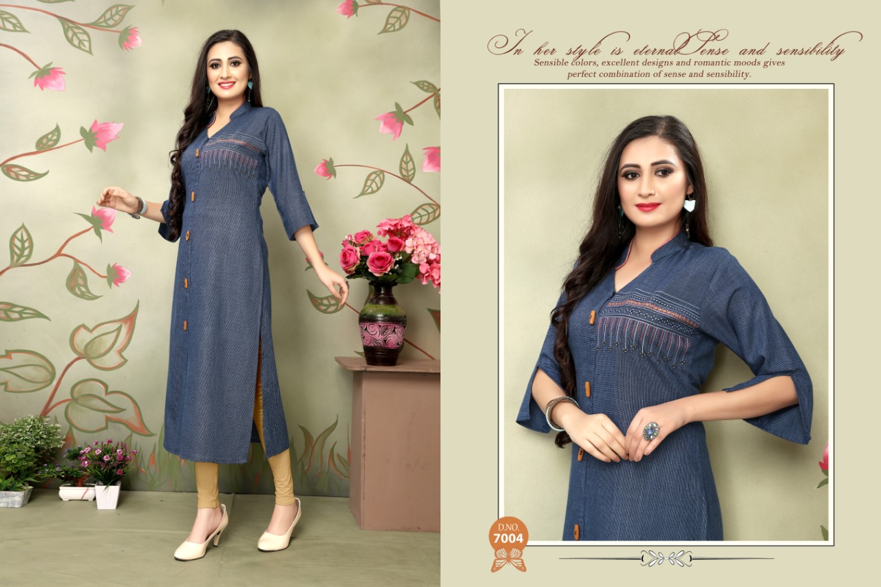 Luxuria House Of Fashion Alpha Premium Rayon Fancy Kurti Surat Online Store