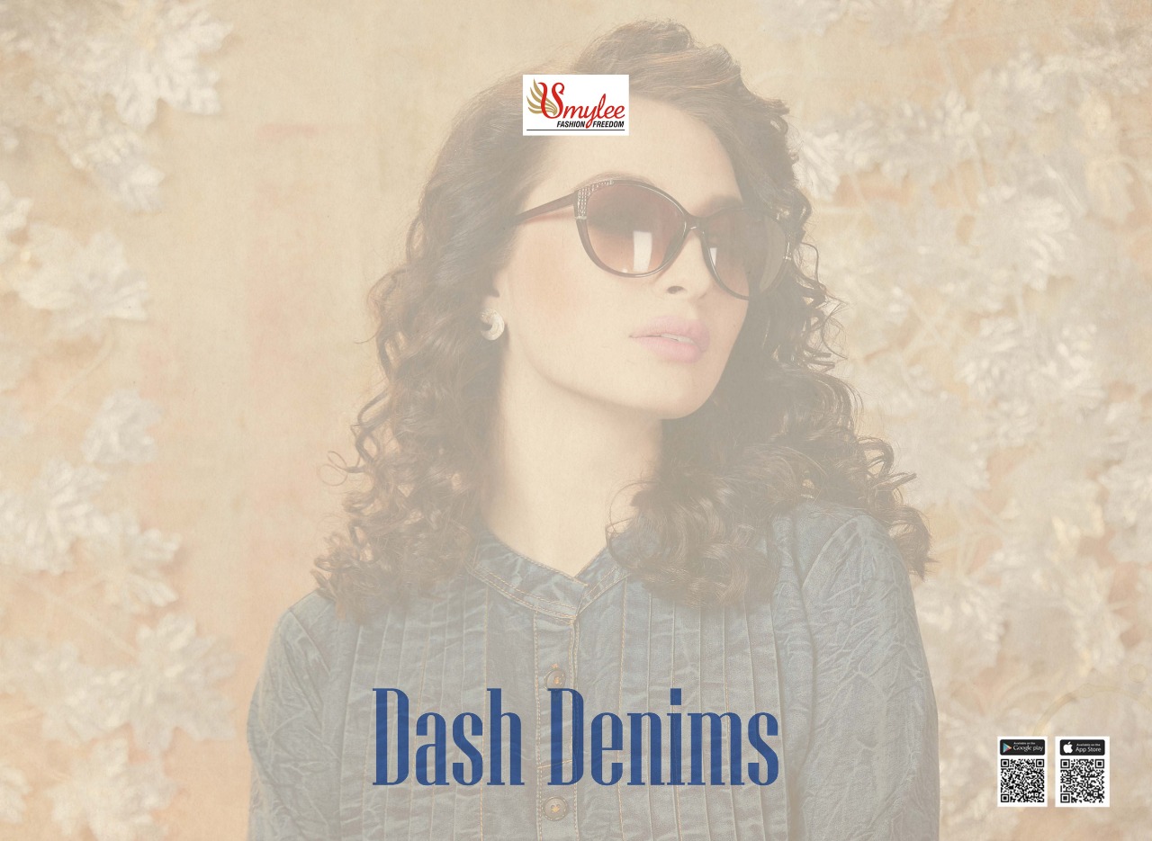 Smylee Fashion Dash Denim Heavy Fancy Wear Designer Kurti Wholesale Dealer At Surat