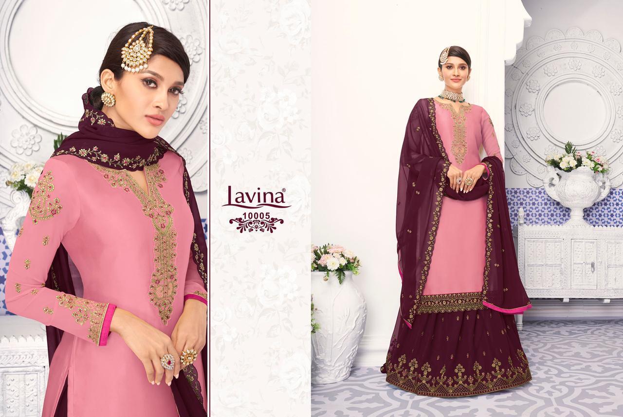 Lavina Vol.100 Designer Wedding Wear Lehenga With Heavy Embroidery