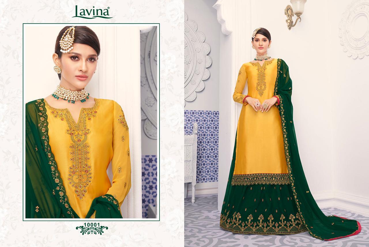 Lavina Vol.100 Designer Wedding Wear Lehenga With Heavy Embroidery