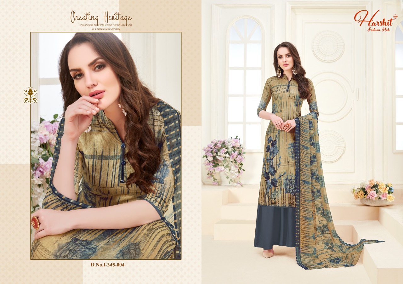 Harshit Fashion Launches Mahira Designer Digital Print Summer Collection Suits