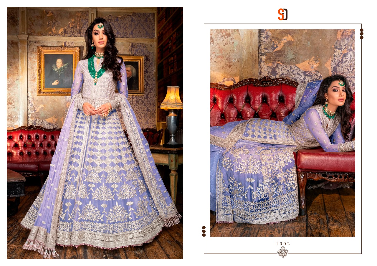 Shraddha Designer Sobia Nazir Vol.4 Heavy Butterfly Net Wedding Wear Outfit Collection