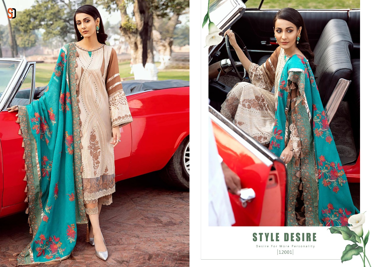 Shraddha Designer Launches Charizma Cotton Collection Desiigner Jam Cotton Pakistani Style Dress Material