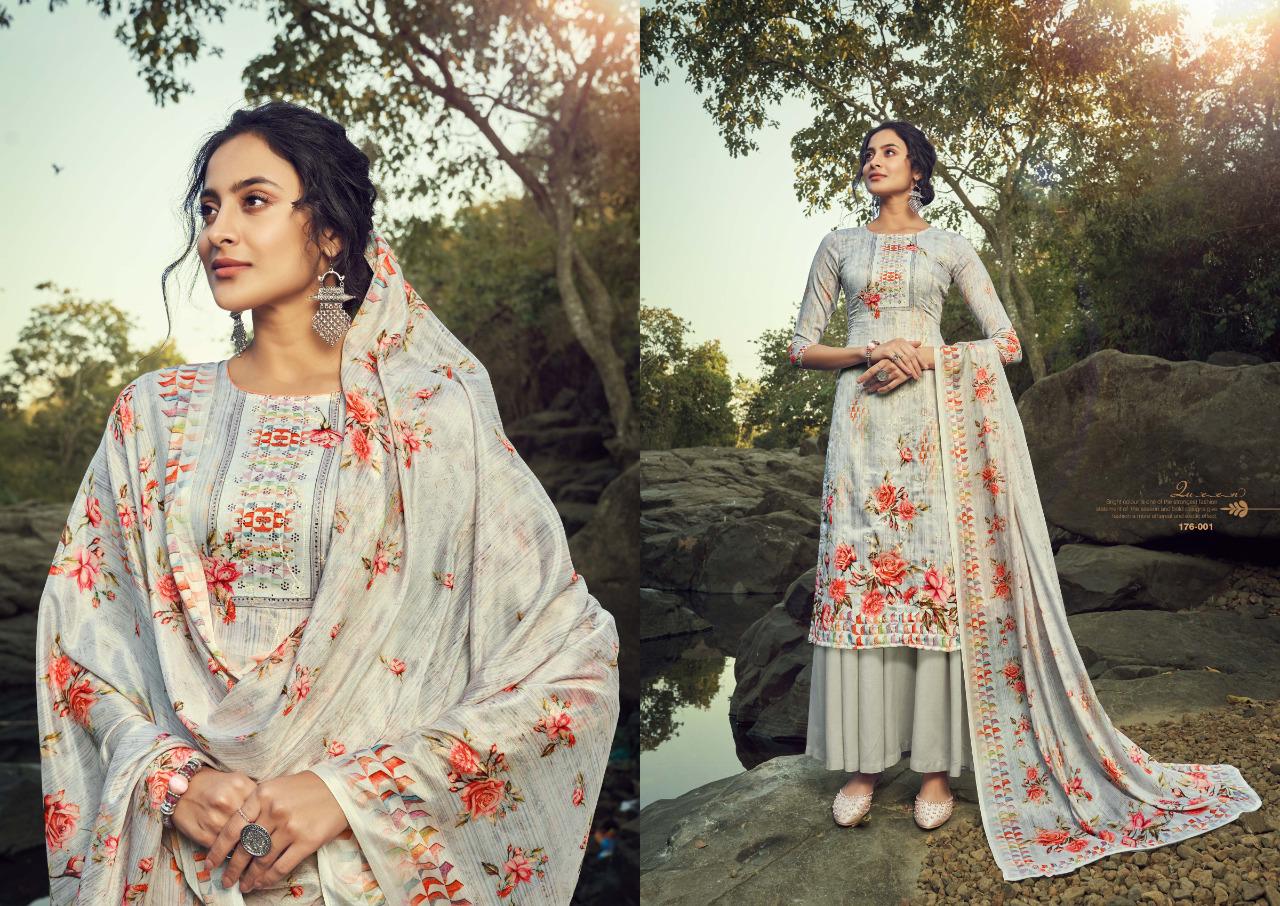 Sargam Prints Shirley Satin Occasional Wear Digital Print Dress Material