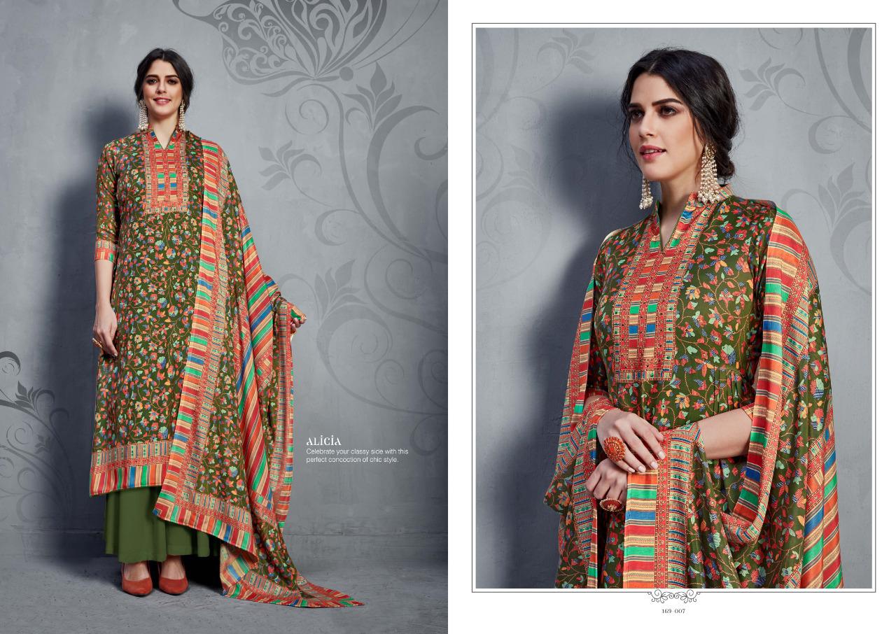 Sargam Prints Presents Alicia Jaam Silk Fabric With Digital Print Work Salwar Suit Wholesale Dealer