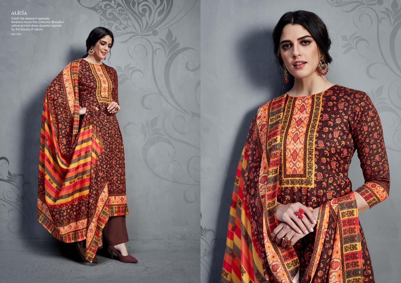 Sargam Prints Presents Alicia Jaam Silk Fabric With Digital Print Work Salwar Suit Wholesale Dealer