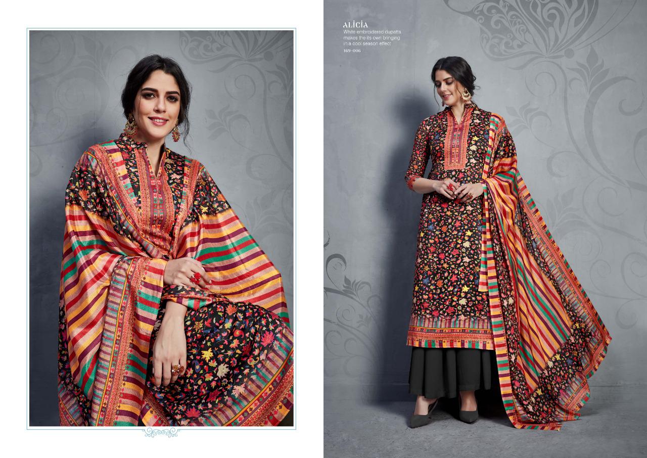 Sargam Prints Presents Alicia Jaam Silk Fabric With Digital Print Work Salwar Suit Wholesale Dealer